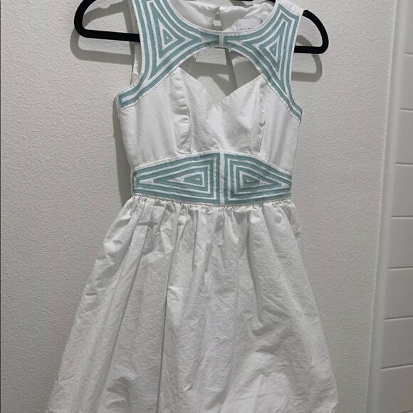 ASOS PETITE Exclusive Skater Dress With Cut Out - Picture 3 of 6